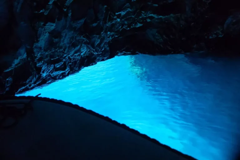 blue cave croatia photography from a boat