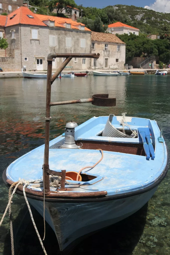 the elaphiti island of sipan is located in the adriatic sea not far from the ancient city of dubrovnik